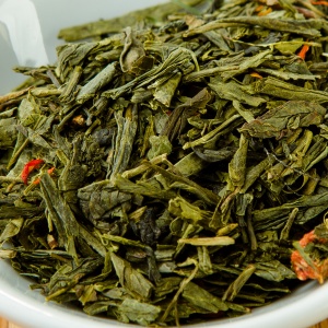 Зелёный чай 'Клубника со сливками'